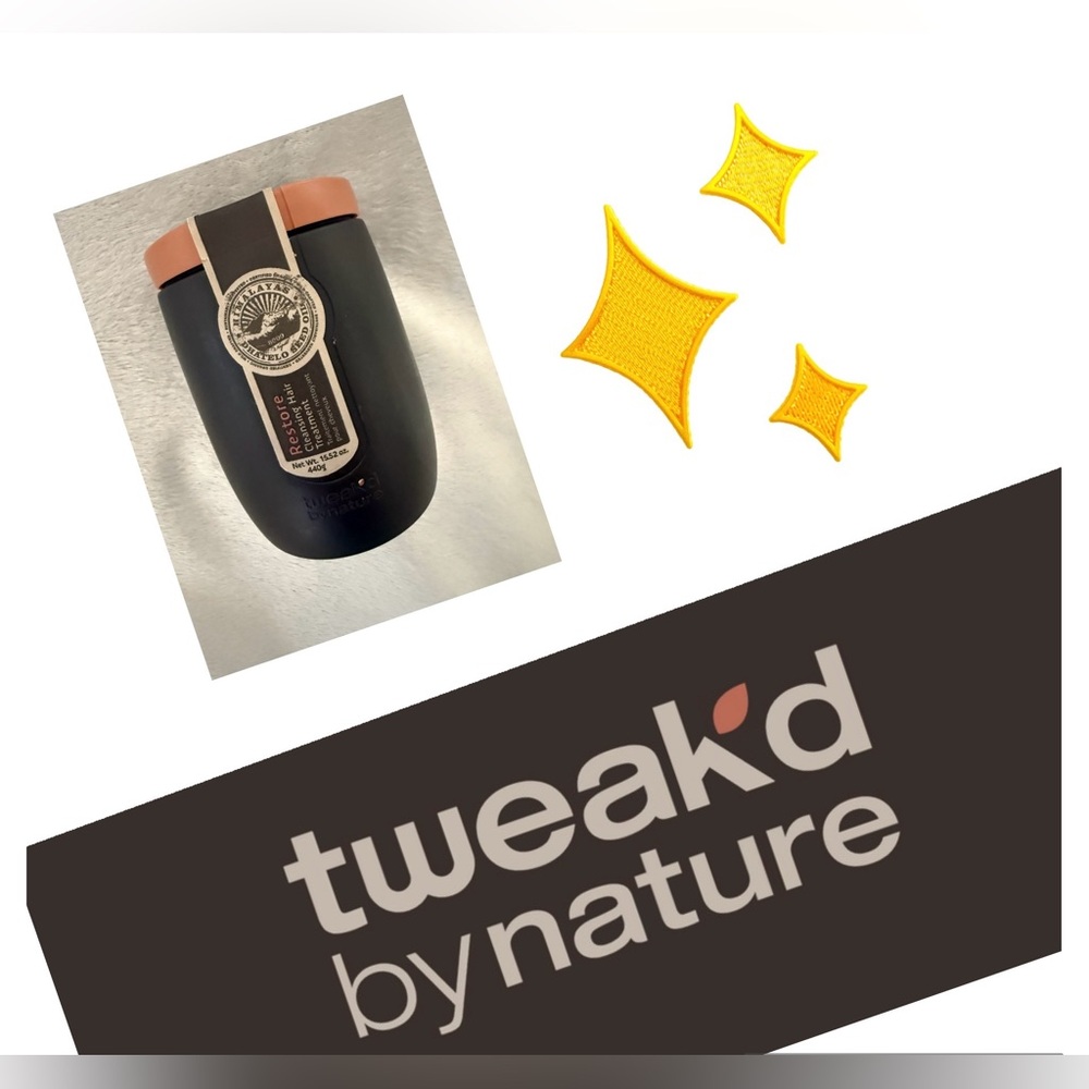 🖤NWT Tweak'd By Nature Dhatel Restore Hair Treatment Amber Vanilla 15.52 oz. 🖤